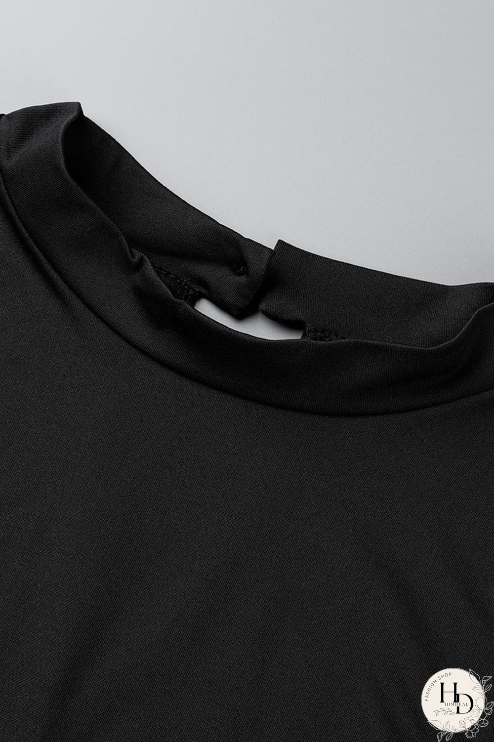 Black Fashion Casual Solid Hollowed Out Patchwork O Neck Sleeveless Dress