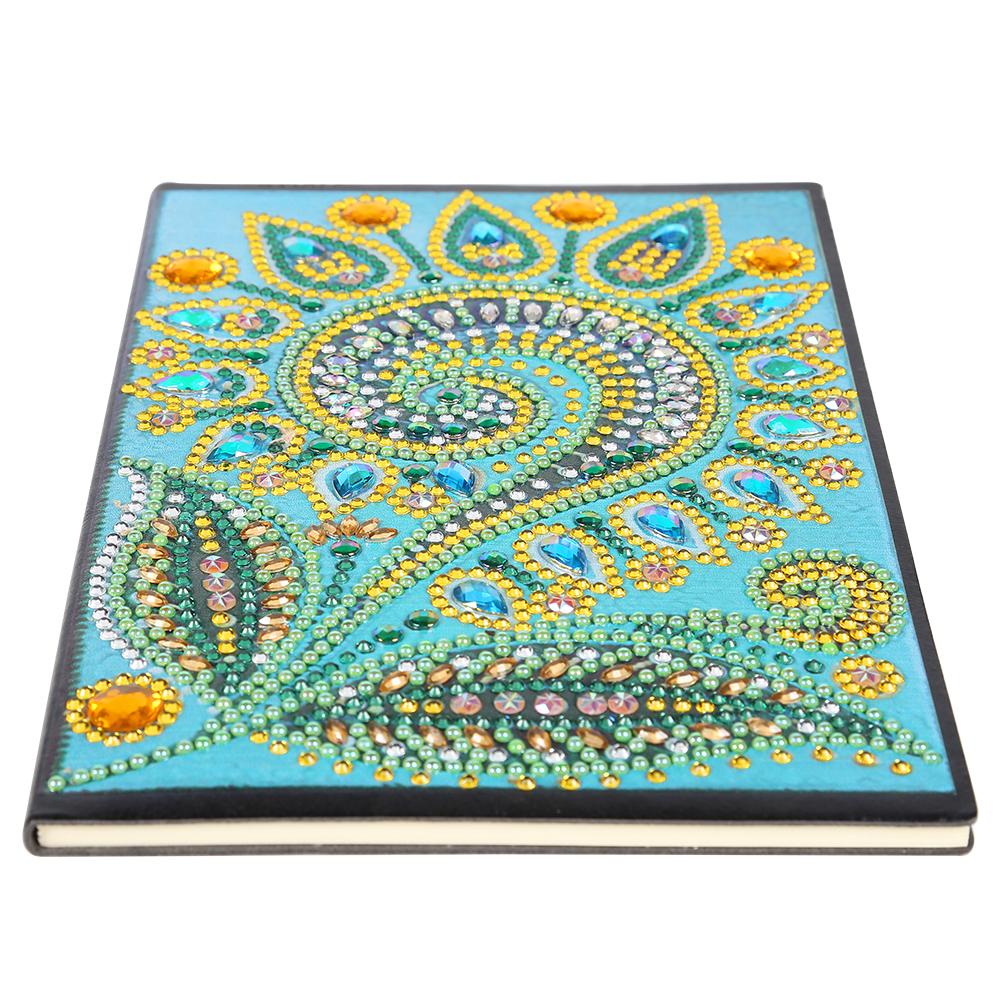 

Mandala-DIY Creative Diamond 50 Pages A5 Notebook, 501 Original