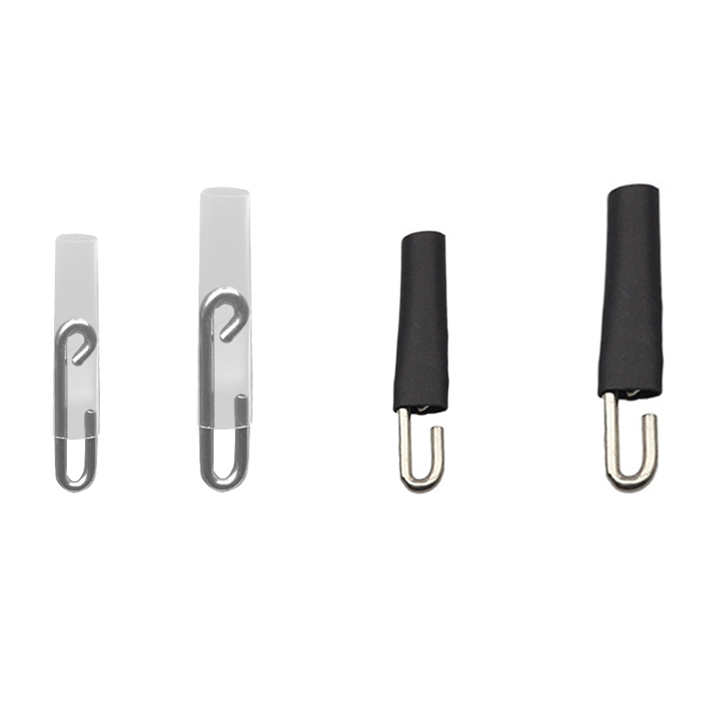 

20pcs Safety Quick Clip Swivel Heat Shrink Tube Fast Fishing Snap Connector, Transparent color 10mm, 501 Original
