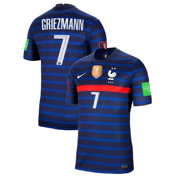 Frankreich Antoine Griezmann 7 Home EM Trikot 2020-2021