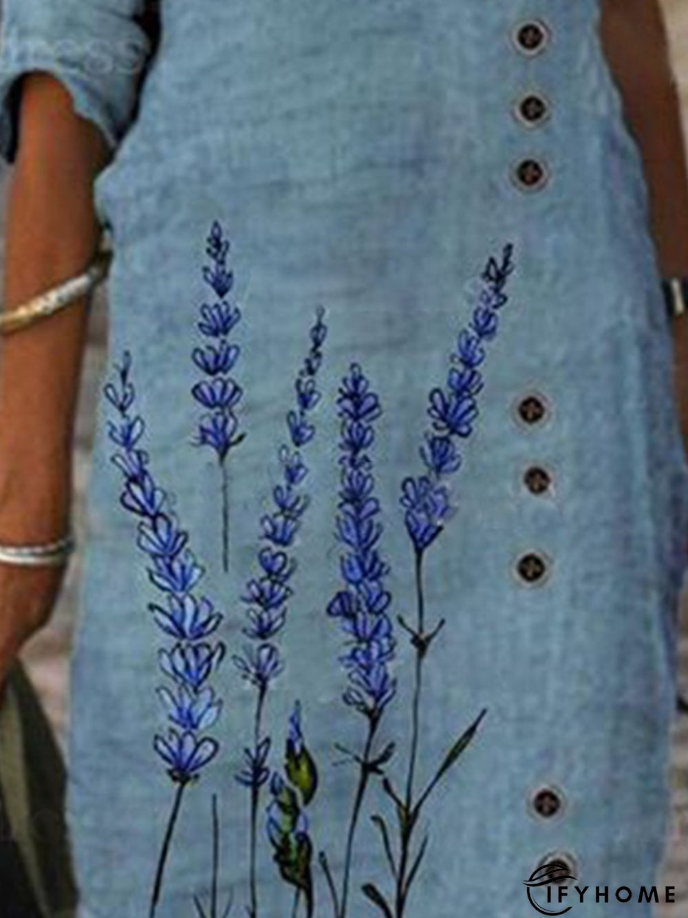 Casual Crew Neck Weaving Dress | IFYHOME