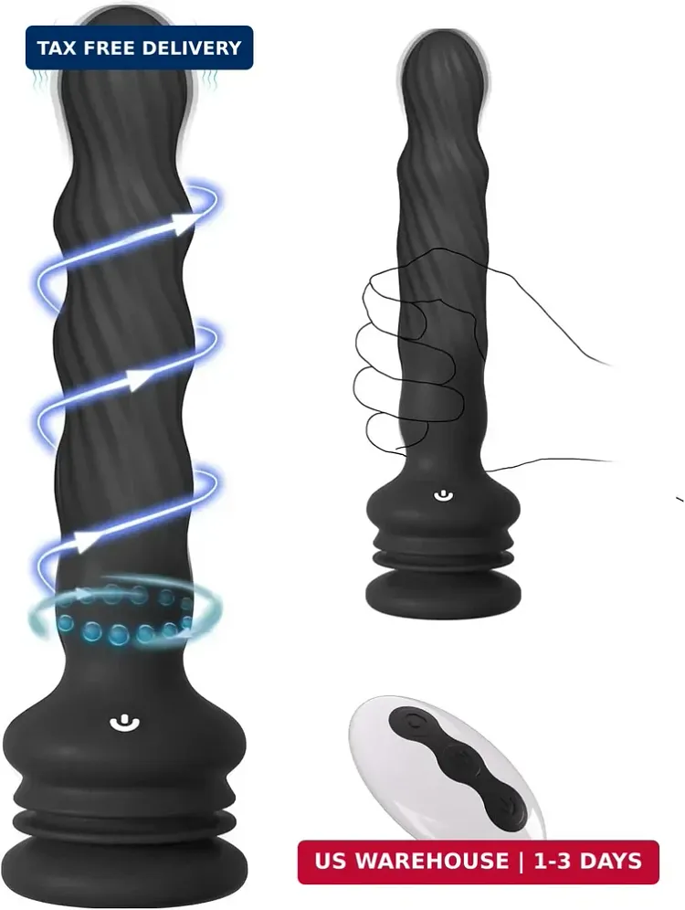 pornhint Pornhint Porinda Prostate Massager Dildo, Anal Male Vibrator Adult Sex Toys | Wriggling R Toy