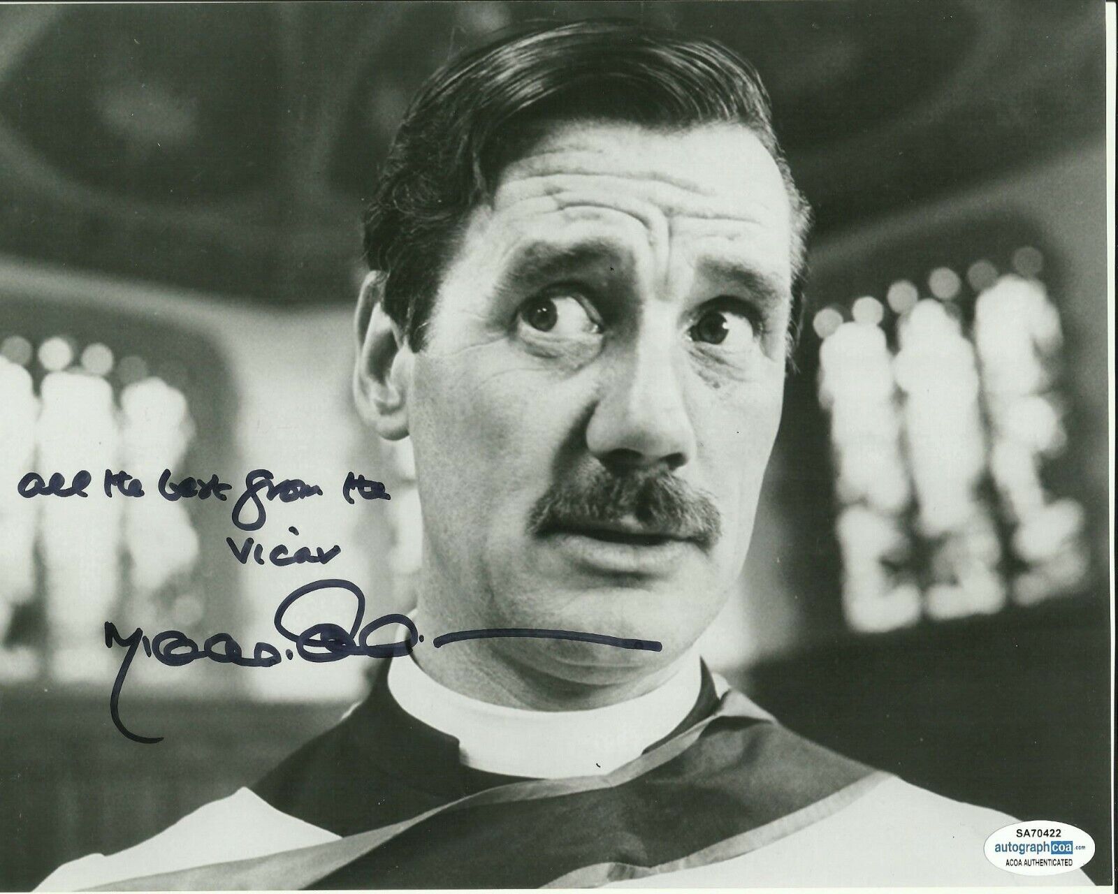 MICHAEL PALIN SIGNED MONTY PYHTON Photo Poster painting UACC REG 242 (2) ALSO ACOA CERTIFIED