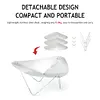 Camping Portable Burning Fire Rack Stainless Steel Bonfire Stove Detachable