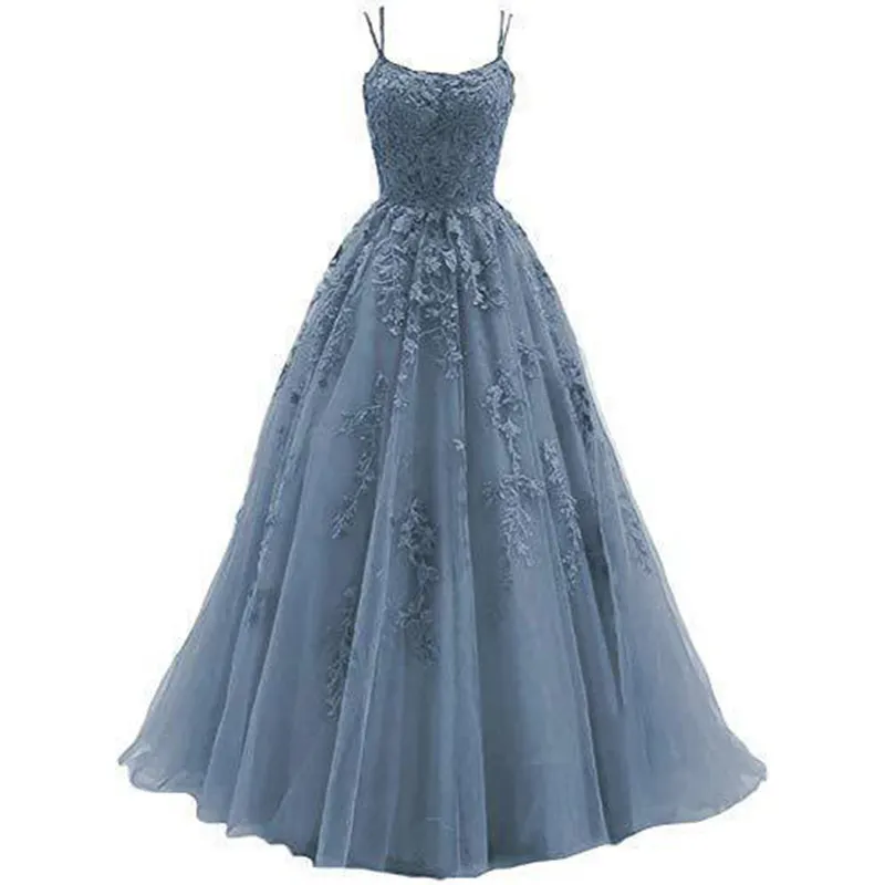 Uveng Uveng Dress Woman 2025 Fine Shoulder Prom Crore Bridal Muslin Lace Sticker Girl Party Ball Dress Spring
