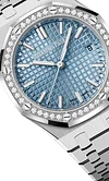 Silver 904L Steel Light Blue Dial - Automatic - 34mm