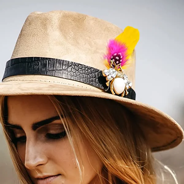 Natural Colored Feathers For Hats-4