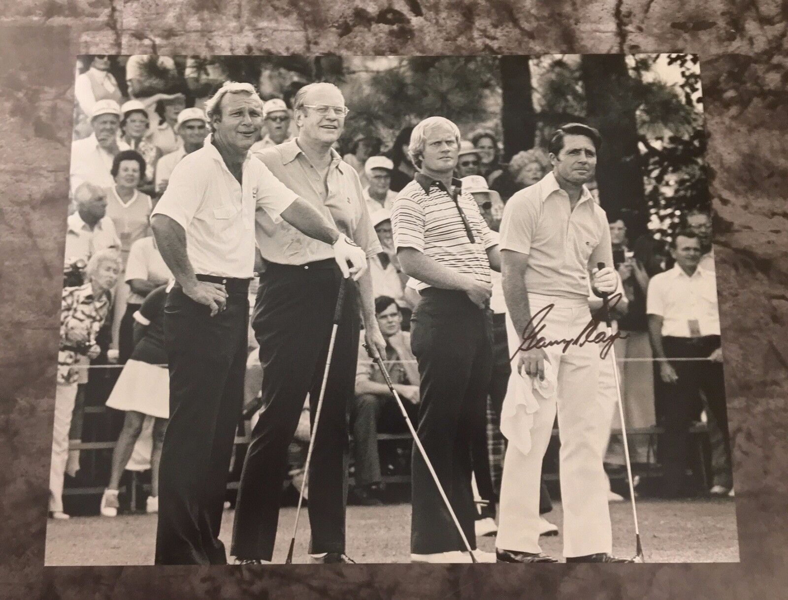 GFA Golf PGA Champion * GARY PLAYER * Signed 11x14 Photo Poster painting PROOF AD2 COA