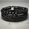Zapestnica BlackBone&trade; Triple Stack Skull