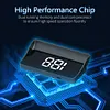 Car HUD Head Up Display Plug and Play GPS Digital Speedometer for Truck Vehicles