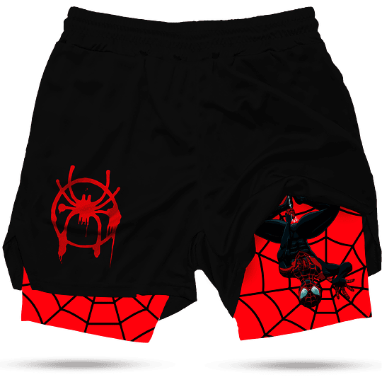 Spider Man Printed Men's Shorts
