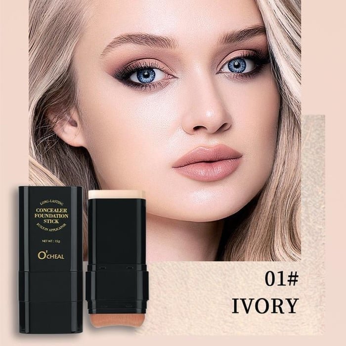 💥LAST DAY SALE 49% OFF💥- Dual-Ended Eraser Foundation Stick: Conceal & Highlight
