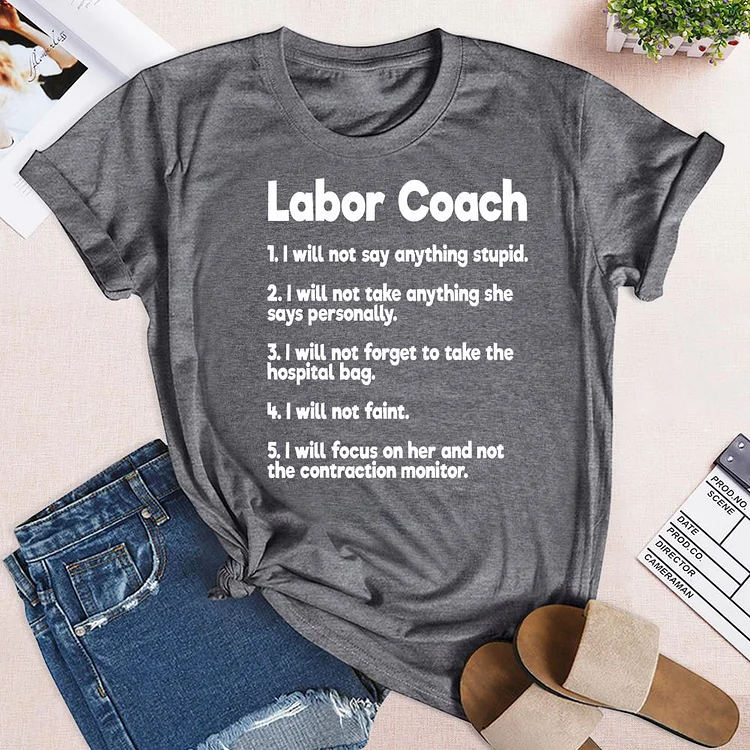 Labor Coach T-Shirt-04405-Annaletters