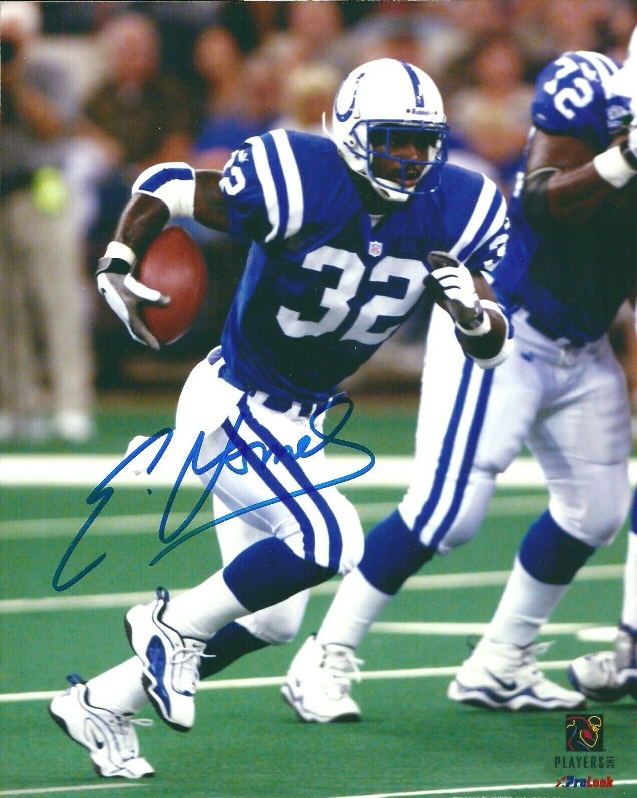 Edgerrin James Autographed Signed 8x10 Photo Poster painting ( HOF Colts ) REPRINT