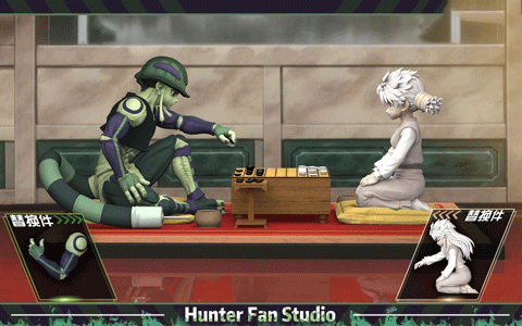 Hisoka VS Gon Freecss - HUNTERxHUNTER Resin Statue - ONIRI Studios  [Pre-Order]