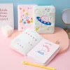 Adorable Plush Cartoon Bear B6 Girls Portable Writing Paper Notebooks Diary School Stationery Gift
