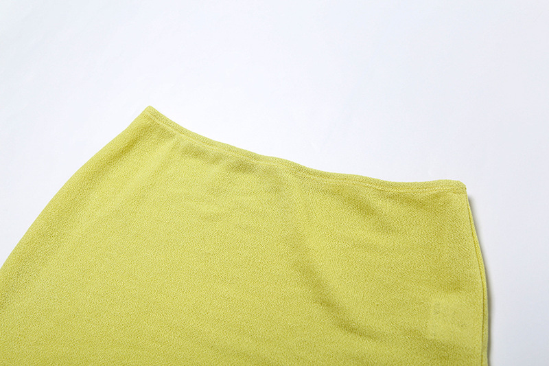 Tossy Women's Sexy Knit O Neck 2 Piece Skirt Sets Summer Bow Cover Up Lady Sleeveless Tank Top Sexy Beach Party Dress Outfits