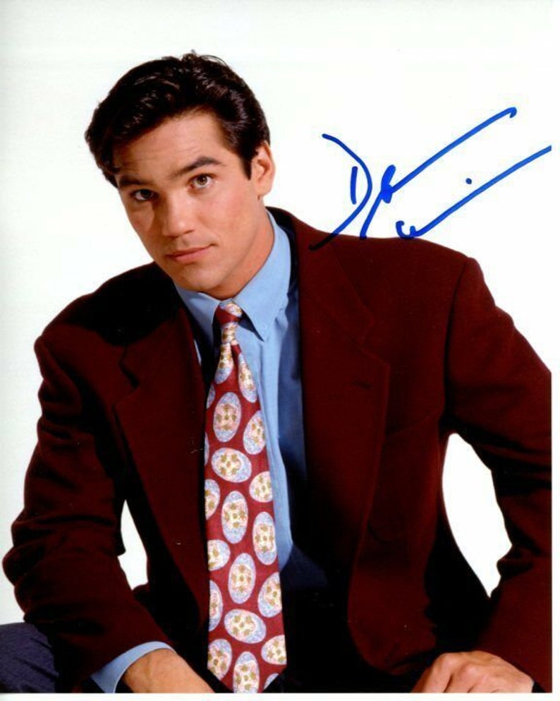 Dean cain signed autographed lois & clark kent superman Photo Poster painting