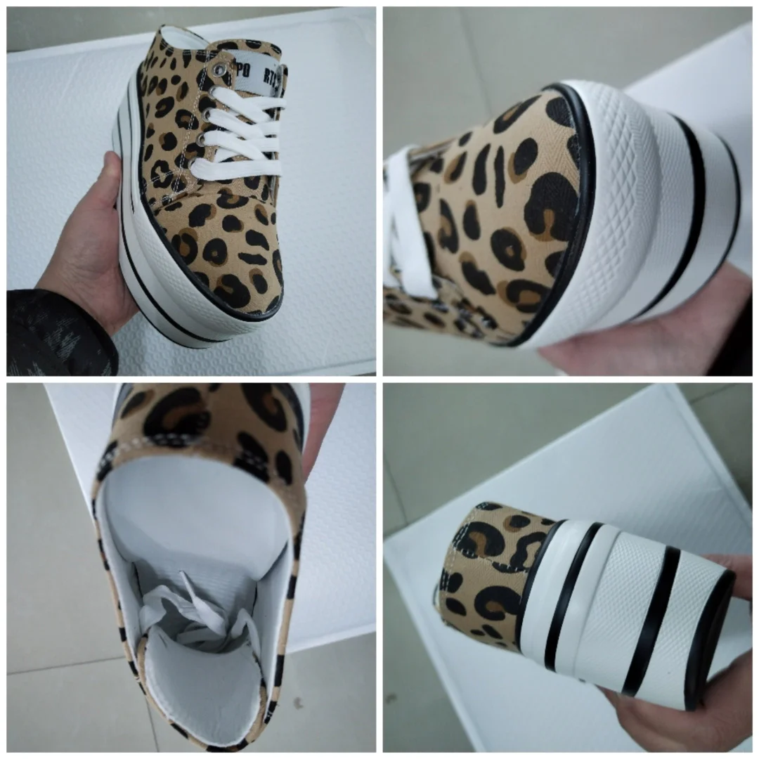 Fujin Casual Shoes Slippers Women Canvas Shoes Fashion Breathable Platform Wedge Heel Women Slipper Sneakers Mules Sandals Slide