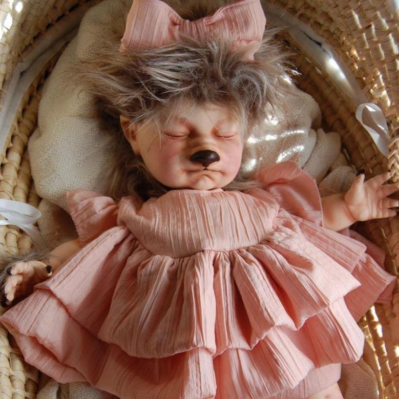 reborn wolf doll