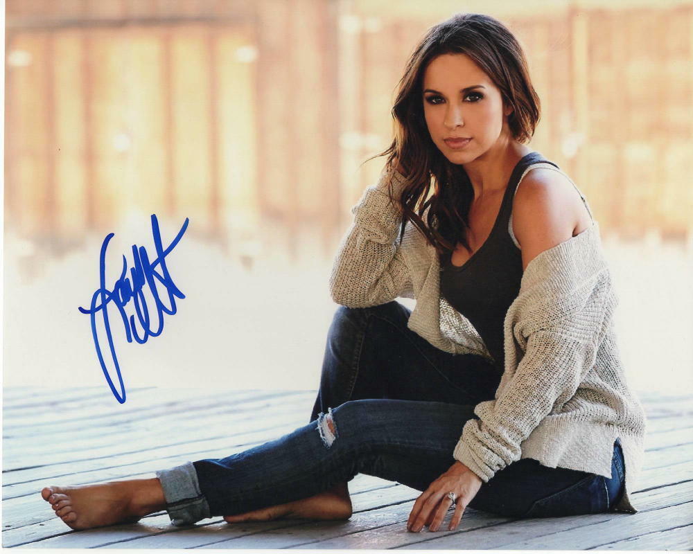 LACEY CHABERT SIGNED AUTOGRAPHED 8X10 Photo Poster painting - HOT, SEXY, BAREFOOT BEAUTY