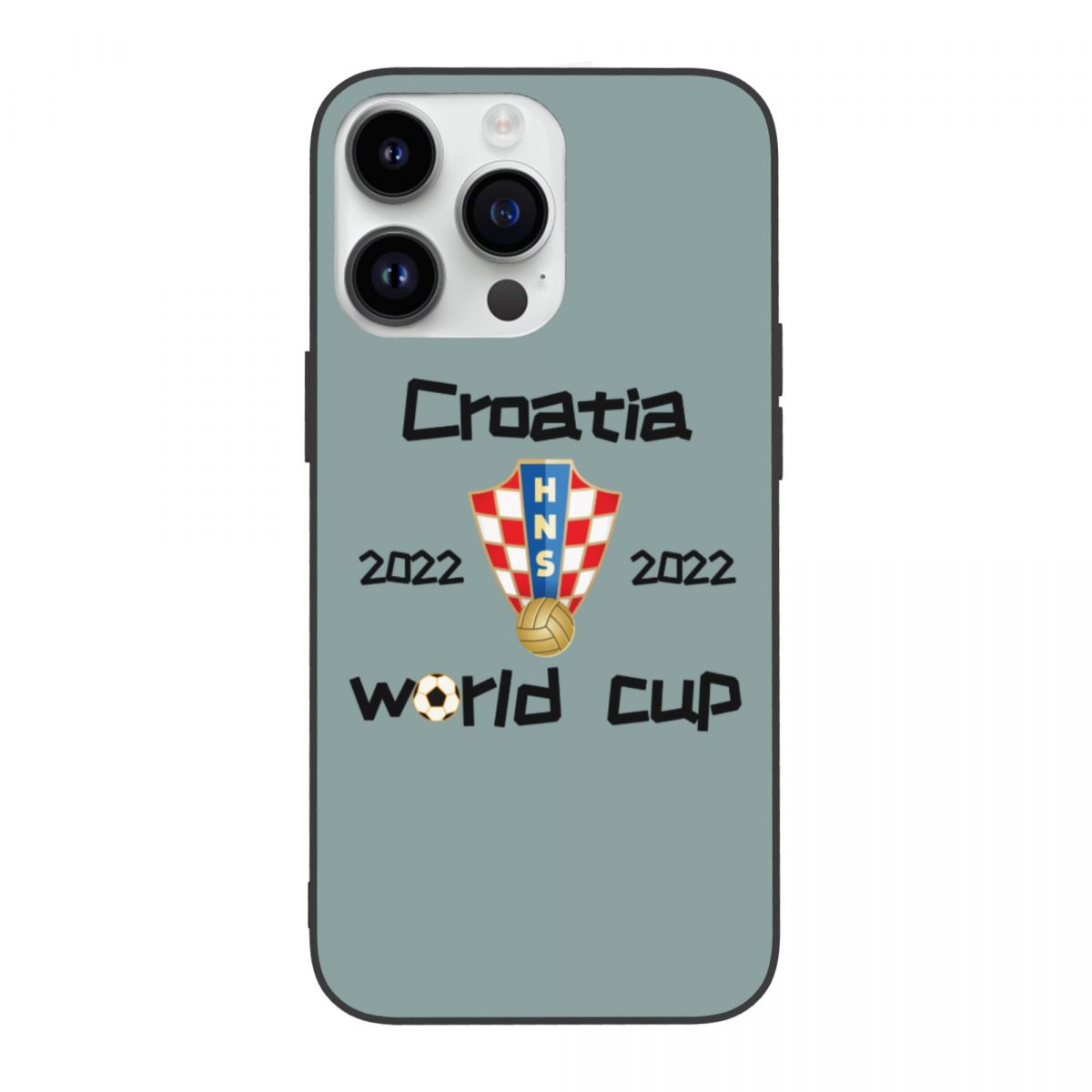 Croatia 2022 World Cup Team Logo iPhone Case 14