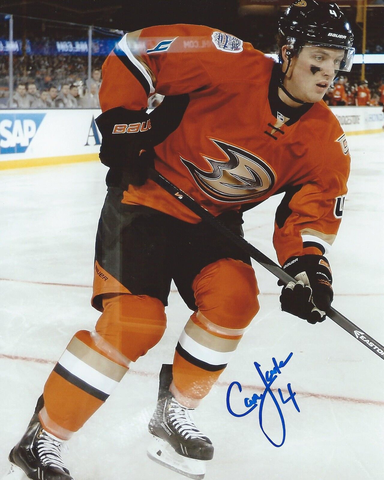 Cam Fowler Signed 8x10 Photo Poster painting Anaheim Ducks Stadium Series Autographed COA B