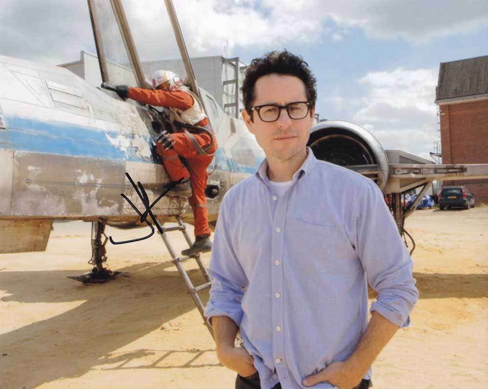 J.J. Abrams In-Person AUTHENTIC Autographed Photo Poster painting SHA #20255