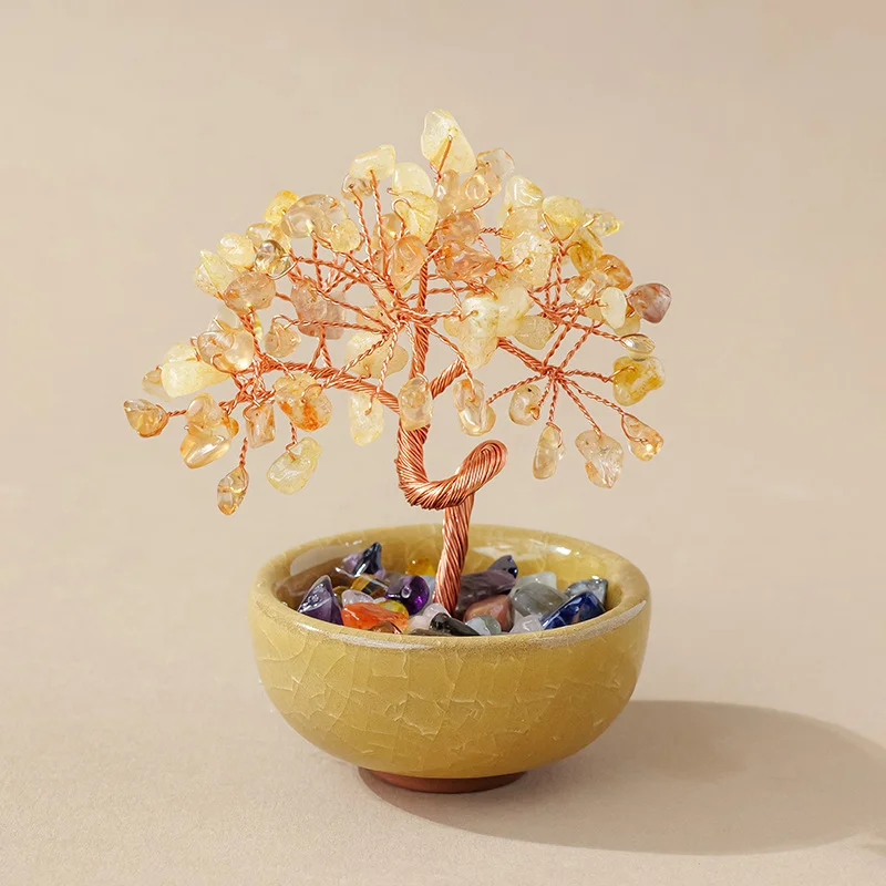 Crystal Lucky Tree Money Tree