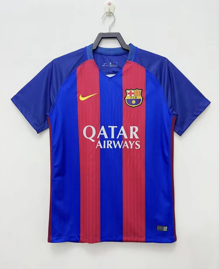 2016-17 Barcelona Home Retro Jersey