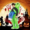 Costume d'extraterrestre gonflable d'Halloween pour adultes et enfants