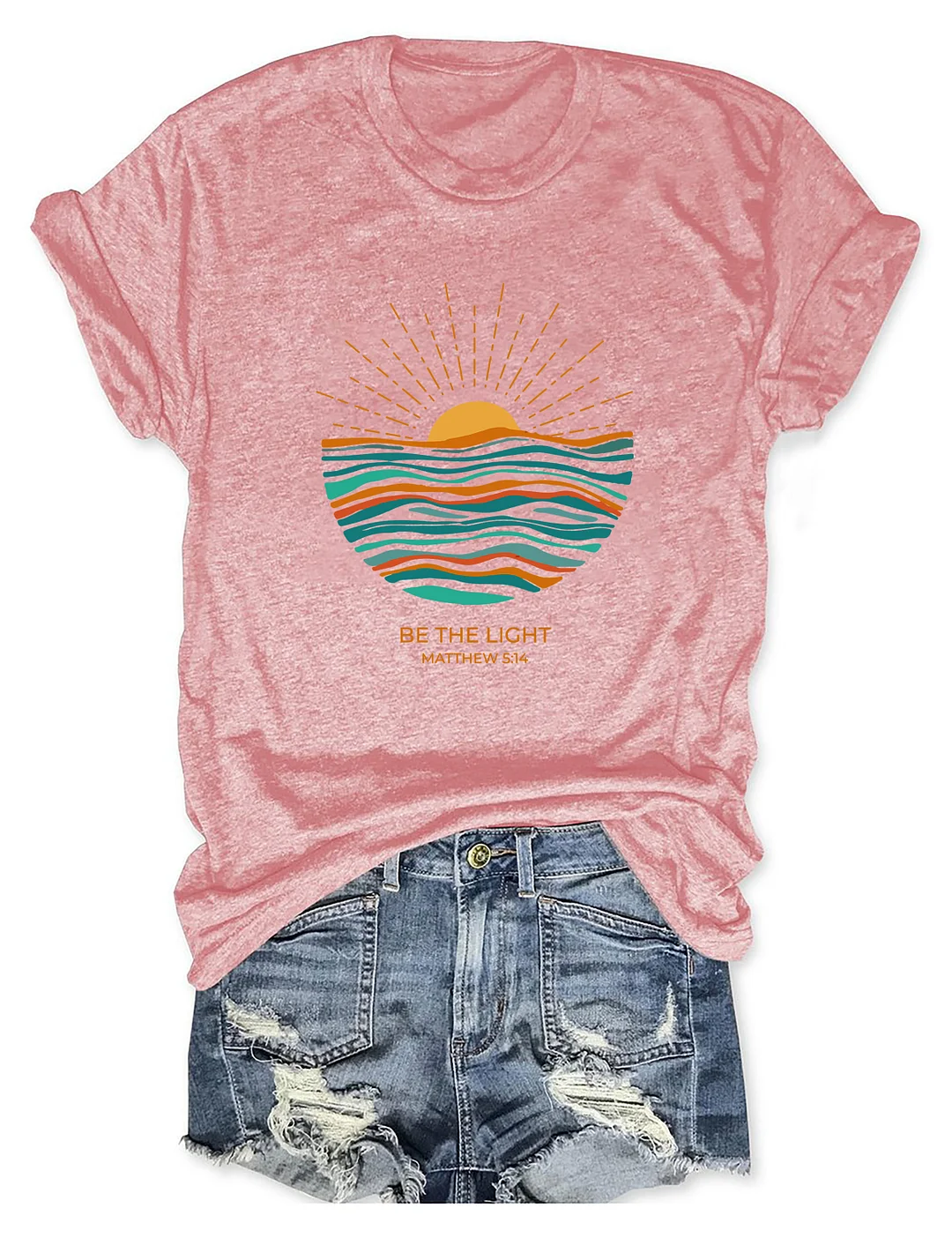 Be The Light Matthew 5:14 T-Shirt