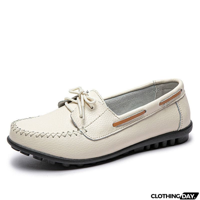New Comfy Lace-Up Summer Loafers for Women