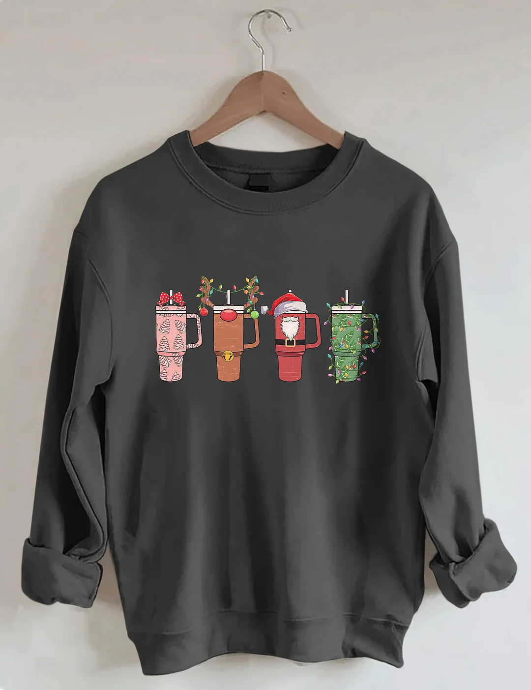 Retro Obsessive Cup Disorder Christmas Sweatshirt