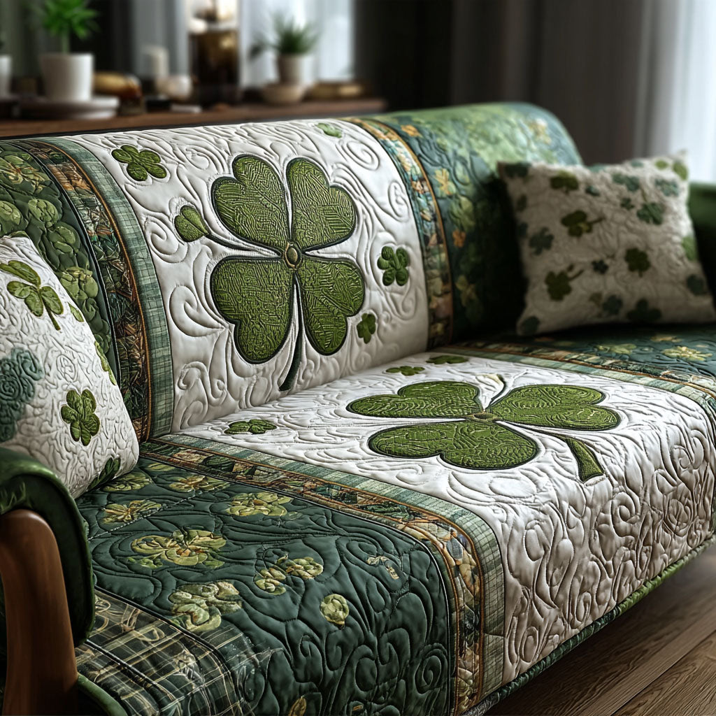 Irish Cozy Quilted Sofa Cover NCU0PT11222 everthome