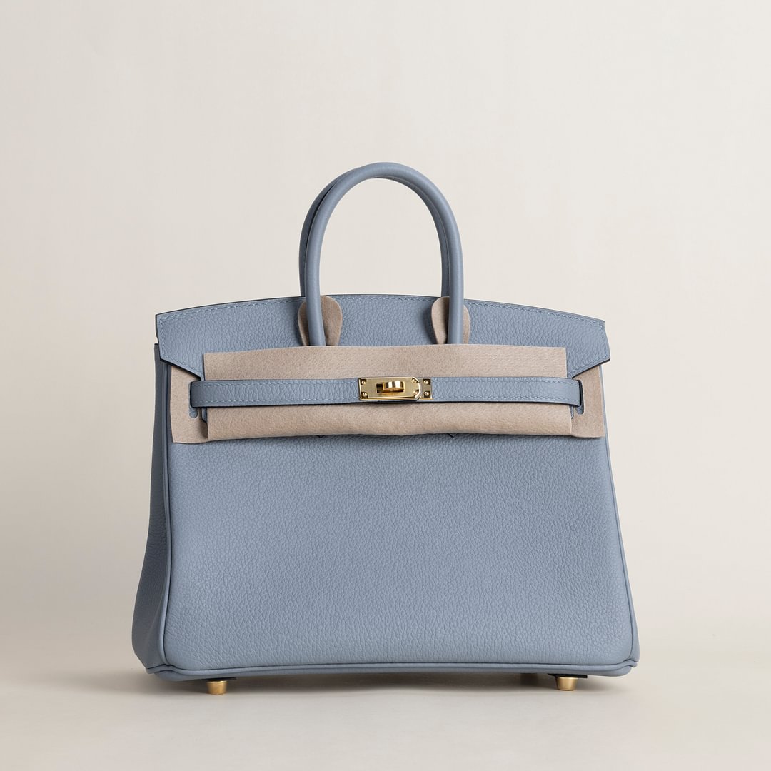 Birkin 25cm Togo J7 Blue Lin GHW