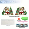 Diamond Painting Acrylic Double Sided Christmas Paper Towel Storage Rack Decor
