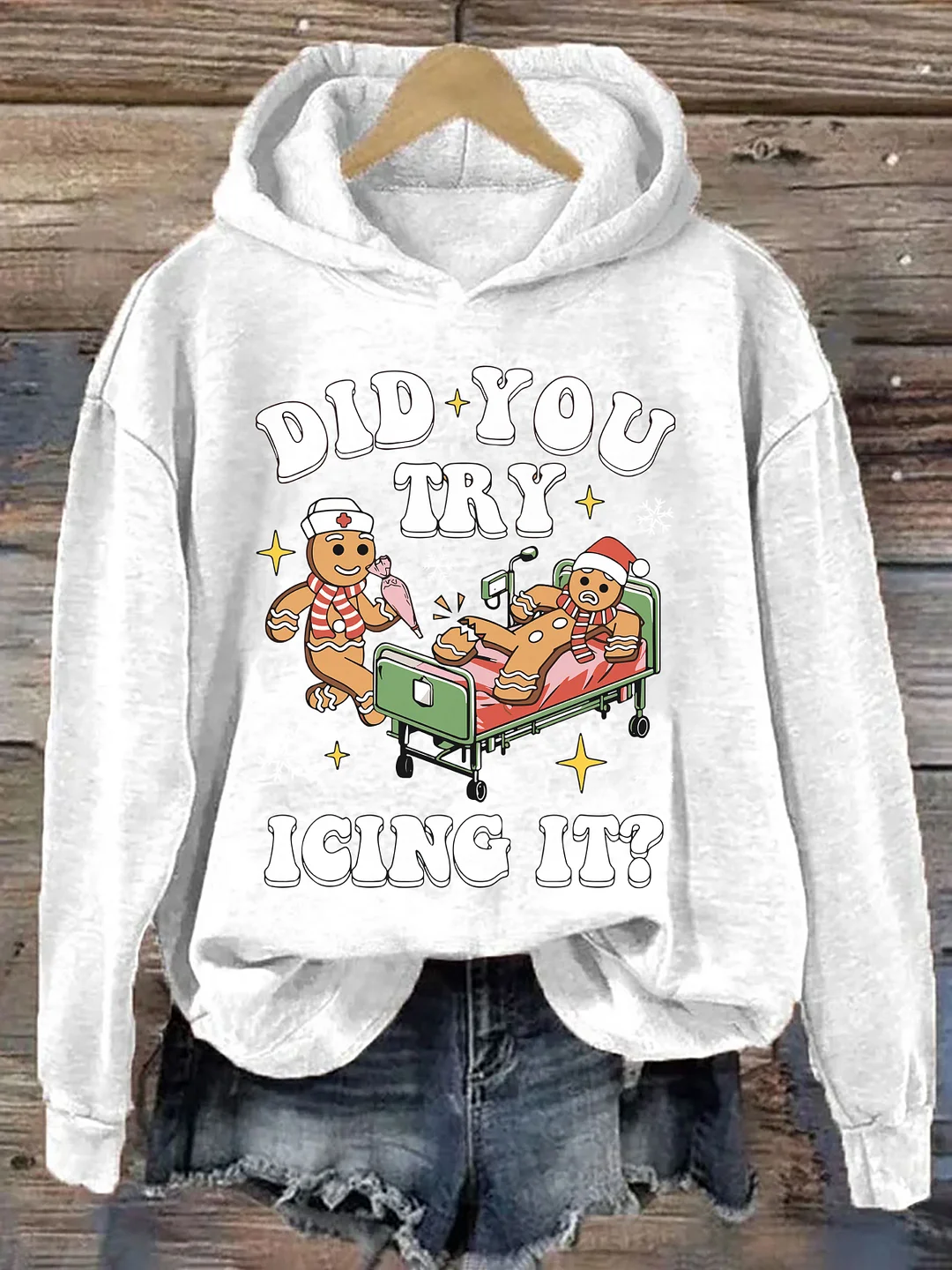 Did You Try Icing It Hoodie