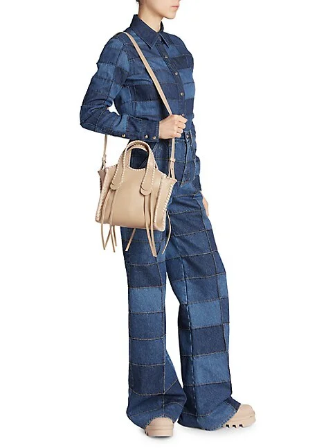 Chlo&eacute; Medium Mony Leather Tote Bag 5 out of 5 Customer Rating