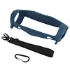 Silicone Case Fit for JBL Charge 6 Wireless BT Speakers Travel Carrying Sleeve with Carabiner and Shoulder Strap Protective Soft Skin