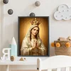 Diamond Painting-DIY Full Round Drill Our Lady
