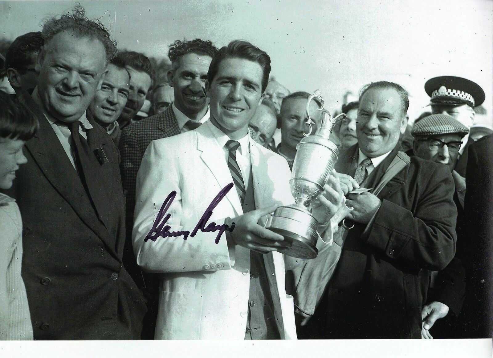 Gary Player Genuine Hand Signed 12X8 Photo Poster painting Open Championship AFTAL COA (3147)