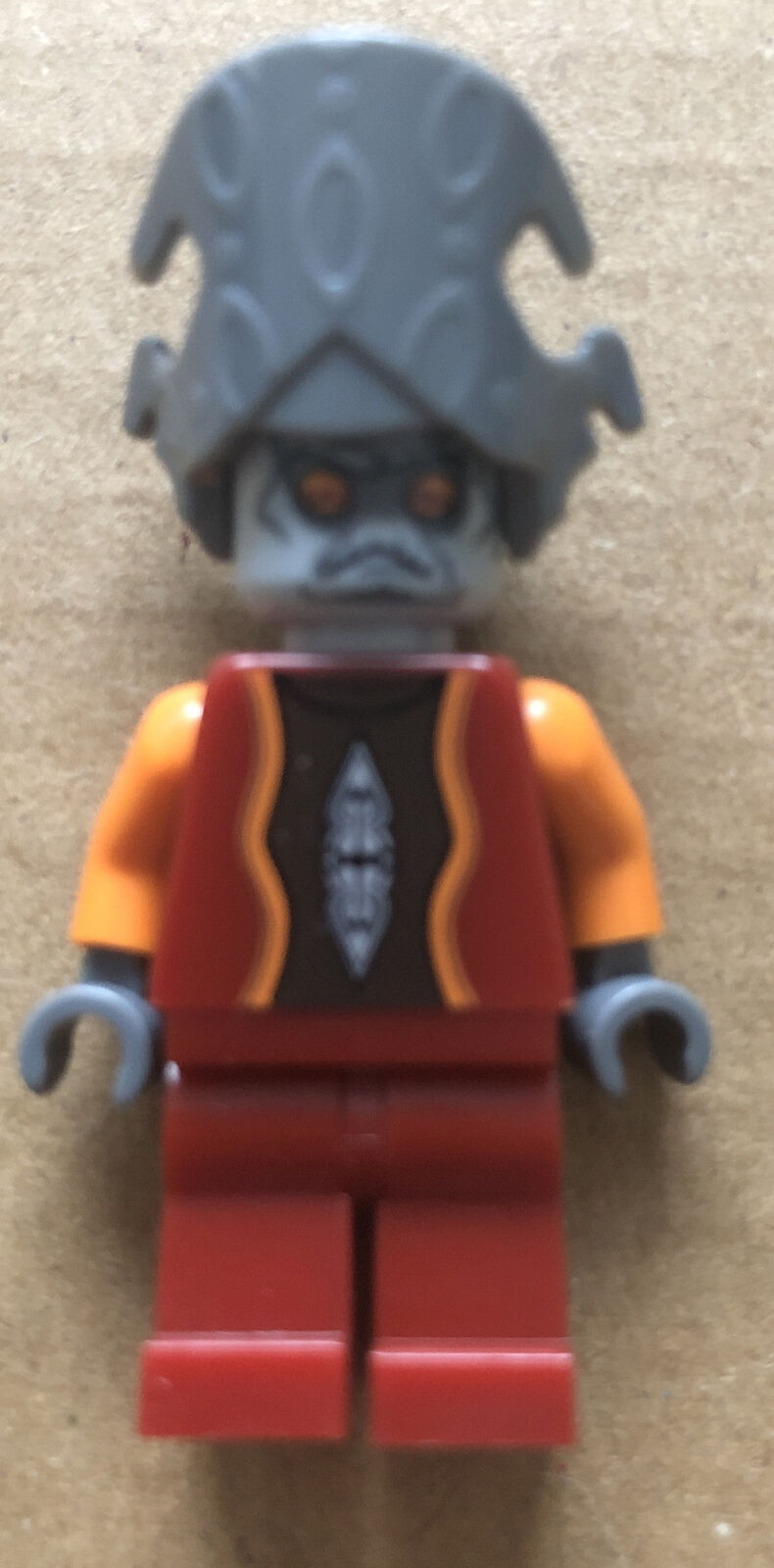 Lego Star Wars Minifigures - Nute Gunray (Clone Wars) Ex Key Ring Vgc!