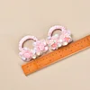 Fairy Flower Gauze Beads Hair Bands Scrunchies for Kids