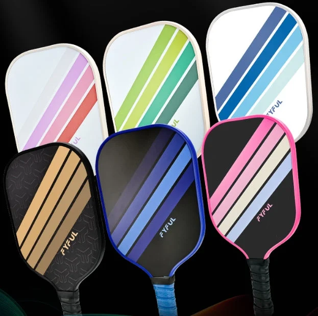 Durable Fiberglass Pickleball Paddle Set for Outdoor Play