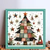 Xmas Tree-11CT Stamped Cross Stitch 50*50cm/19.69*19.69in
