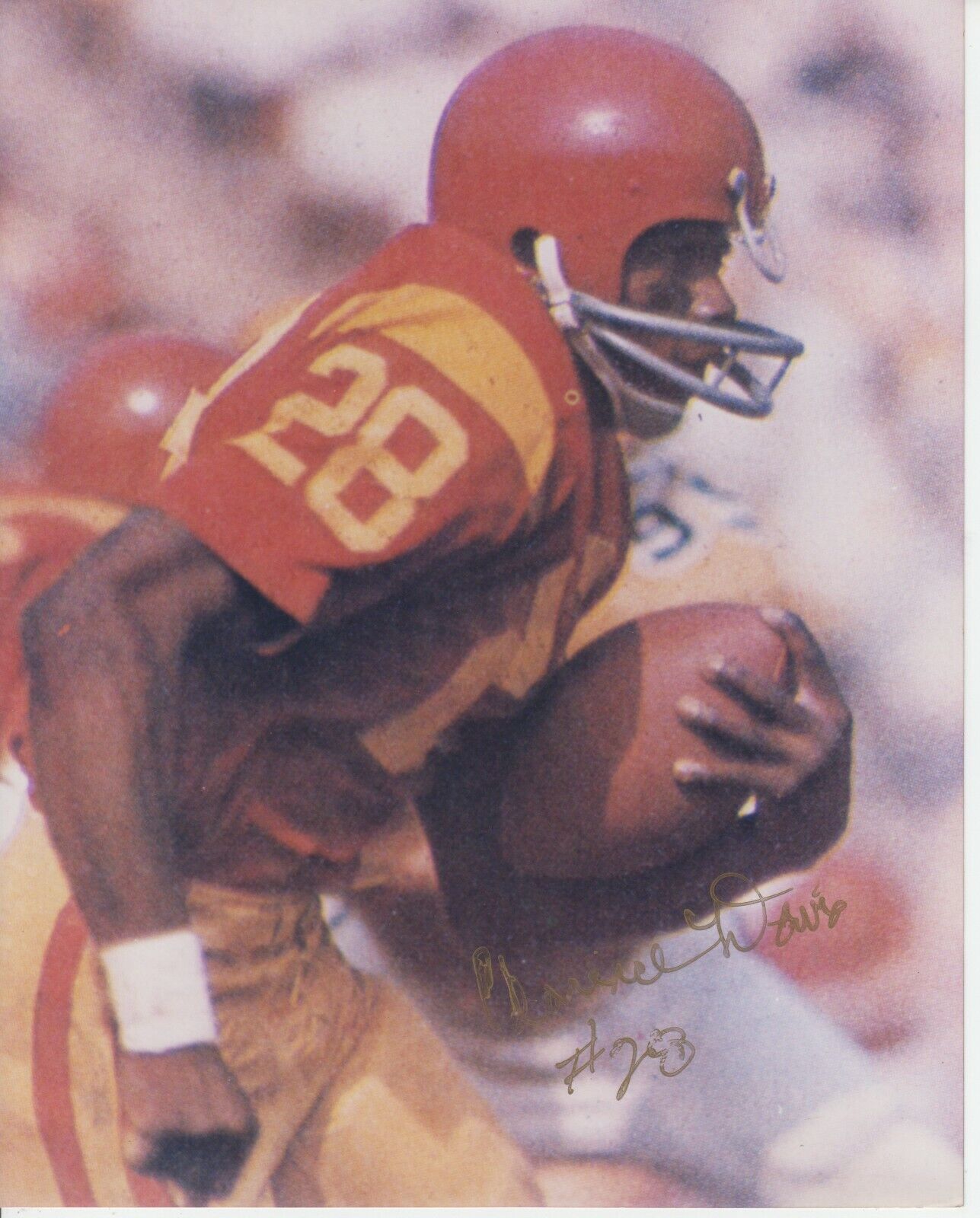 Clarence Davis #1 8x10 Signed Photo Poster painting w/ COA USC Trojans -