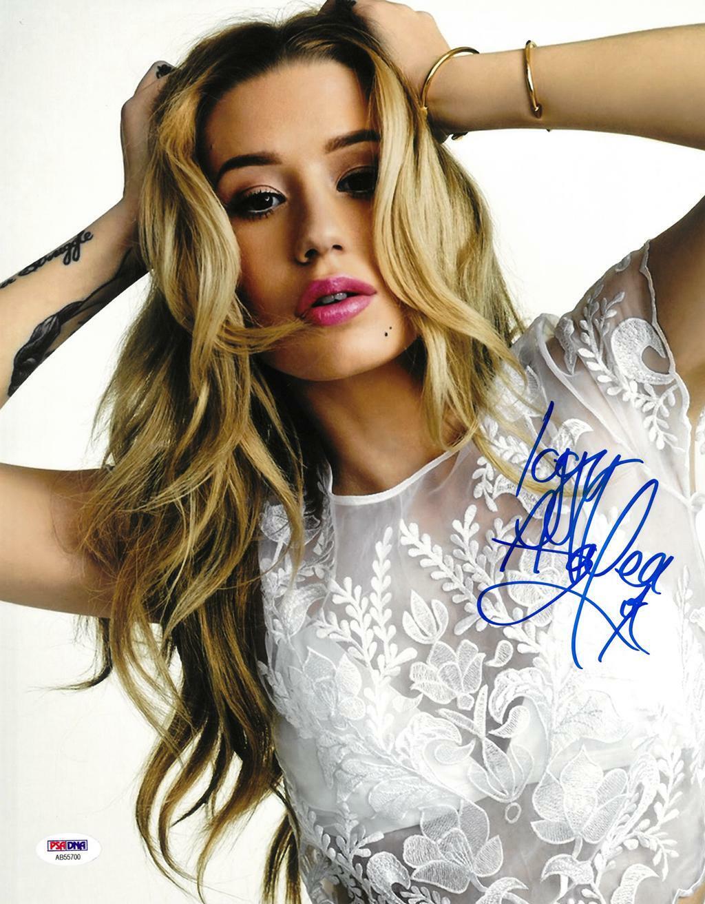 Iggy Azalea Signed Authentic Autographed 11x14 Photo Poster painting PSA/DNA #AB55700