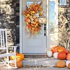 🎃Fall Halloween 49% OFF🔥Scarecrow Fall Wreath for Front Door-mysite-Adracos