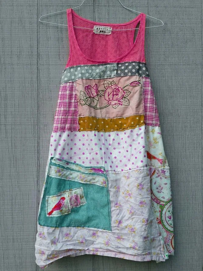 Women  Casual Floral-print Floral Casual Dress